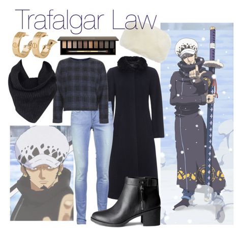 Trafalgar Law Outfit, Casual Cosplay, Trafalgar Law, Anime Inspired Outfits, Anime Inspired, Inspired Outfits, Outfits Aesthetic, Polyvore Fashion, Cartier