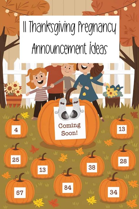 You’ve got some big news, and what better time to share it than Thanksgiving? If you’re planning to surprise your family with a cute pumpkin-themed reveal or a cozy holiday photo, Thanksgiving is the perfect excuse to let everyone in on the secret. Imagine the looks on their faces when you drop the “we’re adding […] Beach Pregnancy Announcement, Easter Pregnancy Announcement, Thanksgiving Pregnancy Announcement, Pregnancy Announcement Ideas, Fall Pregnancy Announcement, Dog Pregnancy Announcement, Baby Turkey, Planning Pregnancy, Pregnant Dog