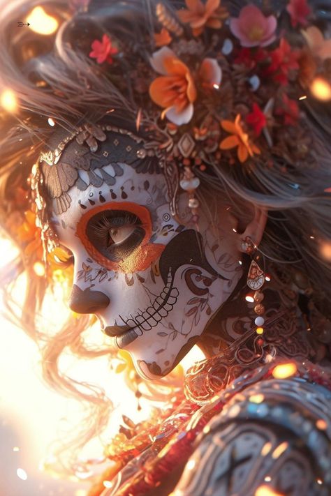 【Catrina】 ⁀➷ Wallpaper ✪ 9840324.kXeTr Catrina Wallpaper, Mexican Culture Art, Sugar Skull Art, Masks Art, Mexican Culture, Wallpaper 4k, Skull Art, Dark Fantasy Art, Day Of The Dead