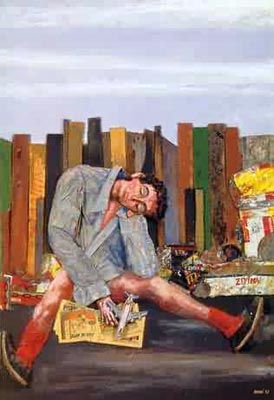 Antonio Berni-juanitodormido 1978 Juanito Laguna, American Photography, Latin American Art, Social Realism, Figurative Artists, Love Painting, Latin American, Art Movement, Artwork Painting