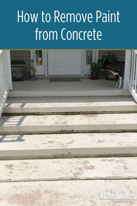 How To Remove Concrete, How To Paint Concrete Patio, Painted Concrete To Look Like Stone, Painting Concrete To Look Like Stone, How To Remove Paint From Concrete Floors, How To Get Paint Off Concrete, Remove Paint From Concrete Porch, How To Remove Paint From Concrete, Removing Paint From Concrete