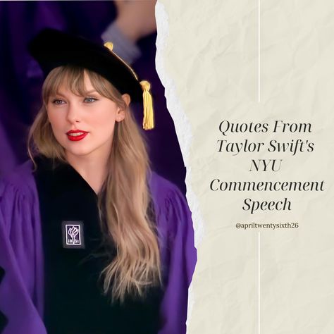 Effortlessness Is A Myth, Taylor Swift Nyu, First Day Of School Quotes, Speech Quote, Commencement Speech, Doctor Quotes, Some Quotes, Doctorate Degree, Graduation Quotes