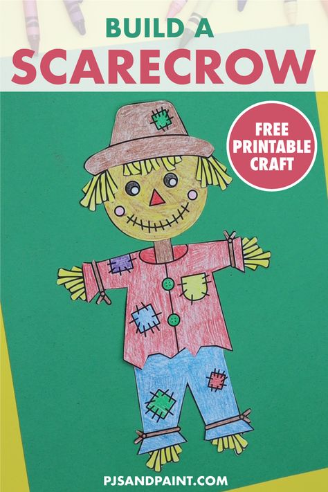 Build A Scarecrow Template, Build A Scarecrow Preschool, Free Scarecrow Printables, Build A Scarecrow Printable, Build Your Own Scarecrow Printable, Scarecrow Worksheets, Free Bridal Shower Printables, Digital Learning Classroom, Diy Scarecrow