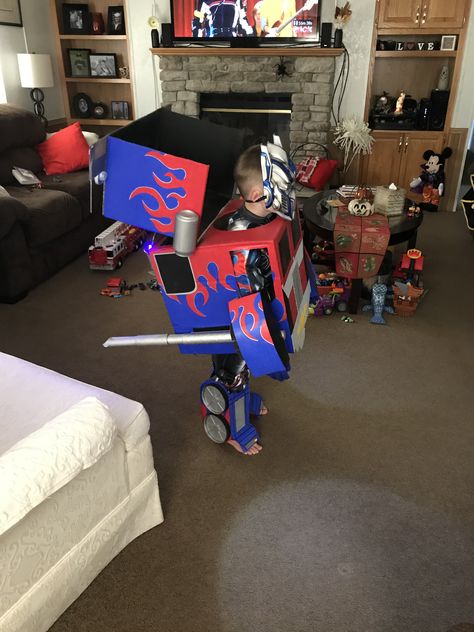 Optimus Prime Costume, Transformer Costume, Baby Vans, Angel Costume, School Celebration, Optimus Prime, Diy Halloween Costumes, Halloween Costumes For Kids, Child Development