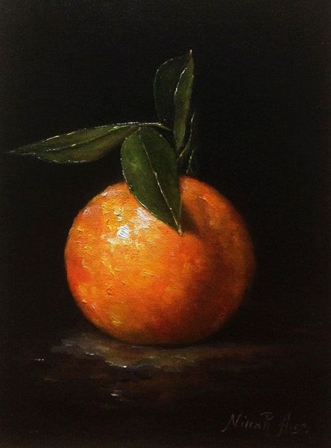 Orange Things, Oil Painting Inspiration, Art Fruit, Orange Painting, Still Life Fruit, Realism Painting, Food Painting, Still Life Oil Painting, Fruit Painting