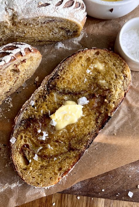 Cinnamon Swirl Pumpkin Sourdough Bread — Well Made by Kiley Sourdough Pumpkin Bread Loaf, Pumpkin Cinnamon Swirl Sourdough, Sourdough Bread Pumpkin, Pumpkin Swirl Sourdough Bread, Sour Dough Pumpkin Bread, Cinnamon Swirl Sourdough Loaf, Pumpkin Sourdough Bread Recipe, Pumpkin Sourdough Loaf, Pumpkin Cinnamon Sourdough Bread