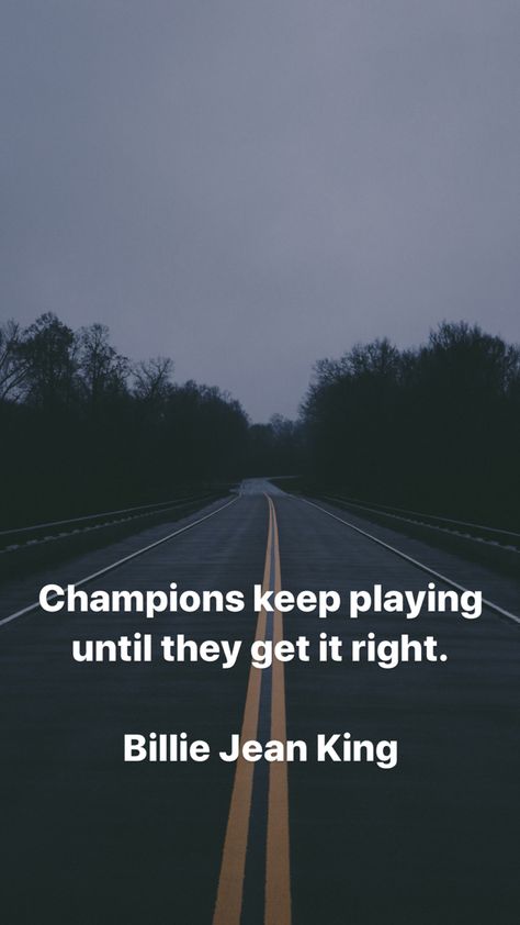 By: Billie Jean King Billie Jean, Women’s Soccer, Billie Jean King, Women Sports, Inspirational Quote, Monopoly, Sports Women, Chelsea, Inspirational Quotes