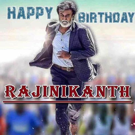 Happy Birthday Rajinikanth, Rajinikanth Birthday, Birthday Cake Wishes, Bus Conductor, Whatsapp Status Images, Film Acting, Status Images, Film Institute, Different Quotes