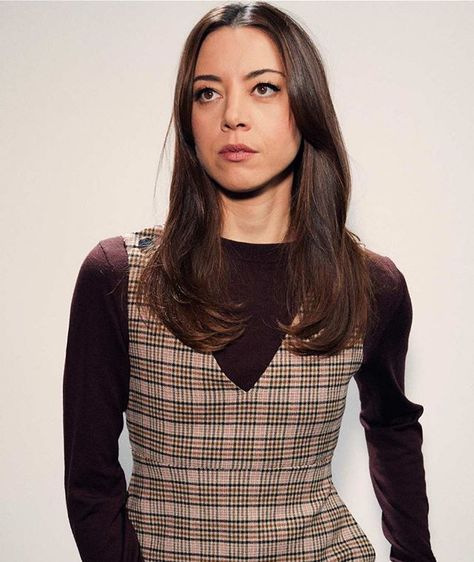 Aubrey Plaza Fashion, Aubrey Plaza Hair, Aubery Plaza, Aubrey Plaza, Jessica Chastain, Intp, Fav Celebs, Autumn Fashion Women, Celebrities Female