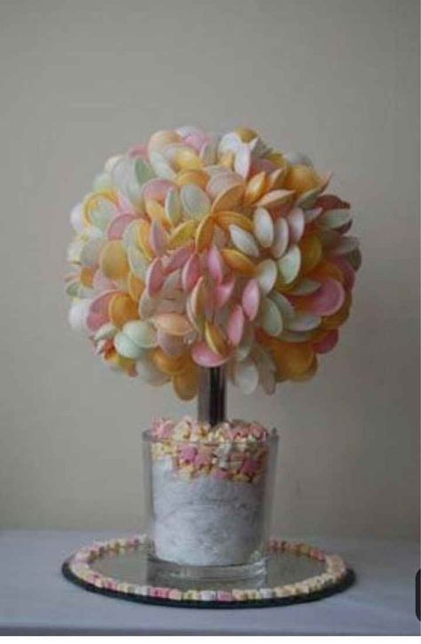 Sweet Table Wedding, Candy Trees, Sweet Buffet, Bar A Bonbon, Sweet Carts, Candy Tree, Wedding Party Flowers, Sweet Trees, Henna Night