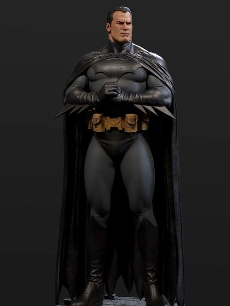 Alex Ross Batman 1/4 Scale Custom Statue - Unboxing Bros Batman Poses, Alex Ross Superman, Alex Ross Batman, Superman Flying, Batman Year One, Batman Statue, Dc Action Figures, Superman 1, Batman Suit