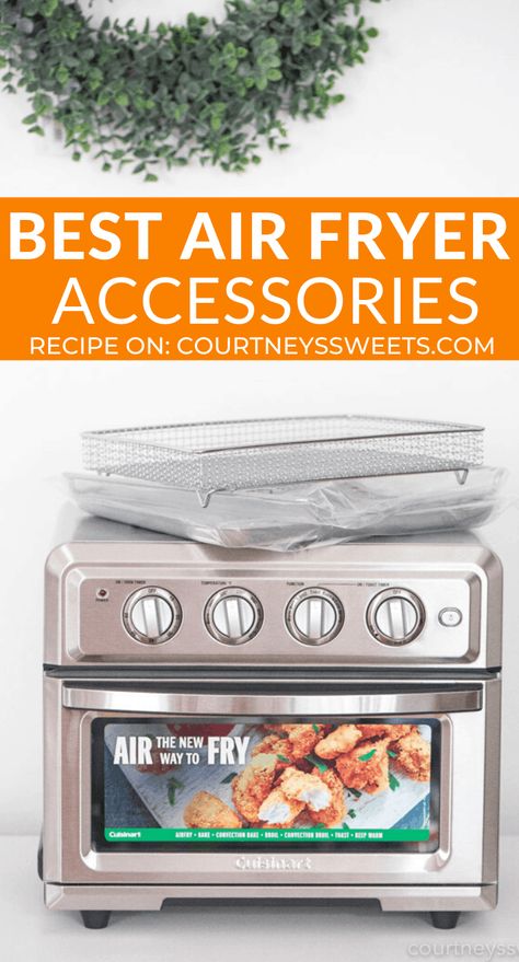 Toaster Oven Accessories, Cuisinart Air Fryer Toaster Oven, Cuisinart Air Fryer, Toaster Recipes, Cuisinart Toaster Oven, Convection Oven Recipes, Toaster Oven Recipes, Air Fryer Toaster Oven, New Air Fryer Recipes