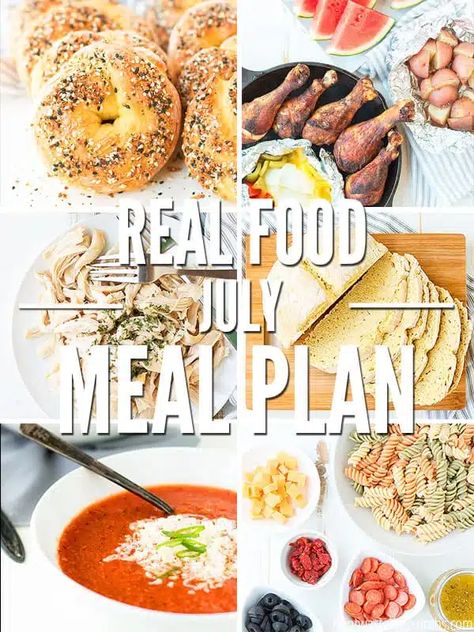 Meal Planning Archives - Don't Waste the Crumbs Summer Meal Plan Families, July Dinner Ideas, One Month Meal Plan, July Meal Plan, August Meal Plan, Month Meal Plan, Summer Meal Plan, Meal Planing, Real Food Meal Plan