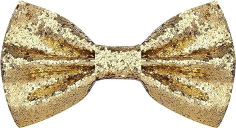 PAFUWEI Gold Sparkling Glitter Men's Pre-Tied Bow Tie, Shiny Sequins Bowtie Bling Bow Ties Adjustable Length Glittering Bow Tie for Carnival Party at Amazon Men’s Clothing store Technicolor Dreamcoat, Bling Bows, Pink Happy Birthday, Pre Tied Bow Tie, Neck Bow, Carnival Party, Sparkles Glitter, Satin Bow, Bow Ties