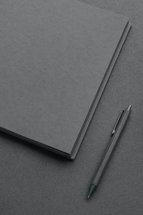 Download premium image of Blank plain black notebook with a pen by Ake about grey background, black paper texture, accessory, background and Blank Diary Page, Black Notebook Aesthetic, Notebook Background, Black Paper Texture, Notebook Aesthetic, Plain Black Background, Black Notebook, Plain Notebook, Design Mockup Free