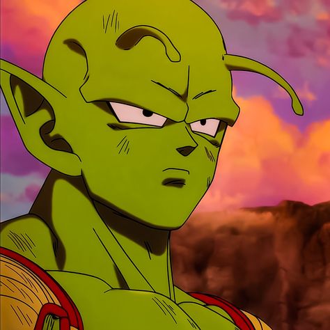 Piccolo Pfp, Piccolo Dbz Art, Krillin Dbz, Peppa Pig World, Perfect Cell, Ball Aesthetic, Dbz Characters, Do I Love Him, Dragon Ball Super Artwork