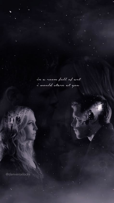 Caroline From Vampire Diaries, Klaus From Vampire Diaries, Tvd Quotes, Klaus The Originals, Best Movie Lines, The Vampire Diaries Characters, Vampire Diaries Poster, Klaus And Caroline, Damon Salvatore Vampire Diaries