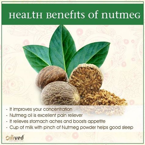 Health Benefits of #nutmeg - It improves your concentration - Nutmeg oil is excellent pain reliever- It relieves stomachaches and boosts appetite - Because of its antibacterial properties, nutmeg can also effectively treat halitosis or bad breath- Can actually help you achieve smoother and healthier skin by helping you treat several skin problems- Cup of milk with pinch of Nutmeg powder helps good sleep Benefits Of Nutmeg, Nutmeg Powder, Chronic Bad Breath, Nutmeg Oil, Ginger Roots, Bad Breath Remedy, Cup Of Milk, Fruit Benefits, Herbs Spices