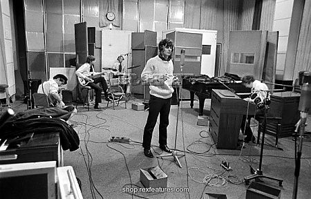 The Zombies recording at EMI’s Abbey Road studios pictured during the recording of “Time of the Season," London, September 1967. (photo by Keith Waldegrave) Uk Garage Music, George Harrison Abbey Road, Abbey Road Recording Sessions, London September, The Zombies, Abbey Road Studio, Apocalypse Aesthetic, Beatles Abbey Road, The Beatles Shea Stadium 1965