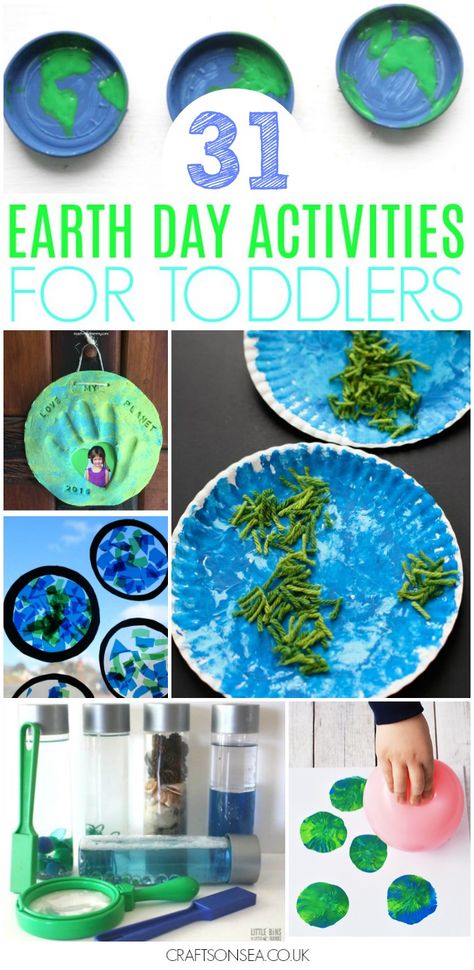 Need some Earth Day activities for toddlers? We've got all the inspiration you need with paper plate crafts, suncatchers, painting with rain plus worksheets, colouring pages and lots of gorgeous Earth Day sensory play ideas! #earthday #toddler #earlyyears #kidsactivities Environmental Art For Toddlers, Earth Day Activity For Toddlers, Earth Day Eyfs Activities, Earth Day Math Activities For Toddlers, Earth Day Activities For Infants, Earth Day Eyfs, Earth Day Tuff Tray Ideas, Toddler Earth Day Activities, Earth Day For Toddlers