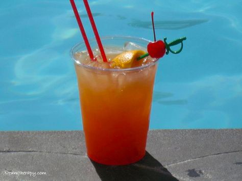 Refreshing Rum Punch...mmm...  Click for the recipe! Caribbean Rum Punch Recipe, Rum Runner Recipe, Caribbean Rum Punch, Mango Daiquiri, Rum Runner, Rum Punch Recipes, Malibu Coconut, Rum Recipes, Caribbean Rum