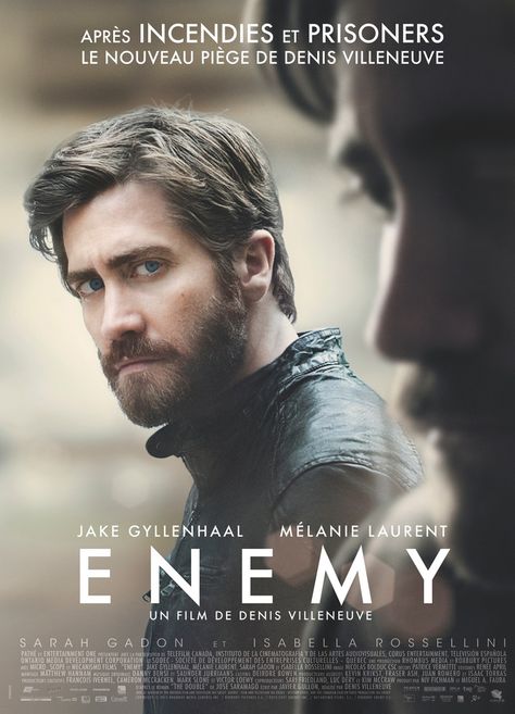 Enemy (2013) cast: Jake Gyllenhaal, Isabella Rossellini, etc -- to watch free go to -- http://fmovies.sc/watch/enemy-2013-2013-online.html Film Thriller, Melanie Laurent, Night Film, Denis Villeneuve, New Movies To Watch, English Movies, Cinema Posters, Cinema Movies, Jake Gyllenhaal