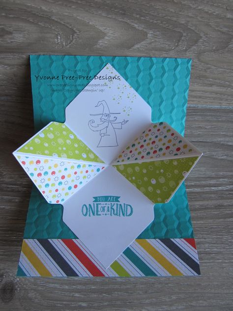 Connie Stewart Tutorials, Punch Board Ideas, Easy Pop Up Cards, Birthday Box Ideas, Explosion Cards, Explosion Card, Pop Out Cards, 3d Templates, Card Folds