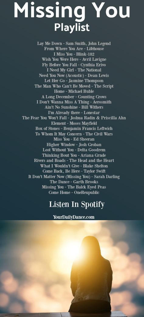 Playlist: Songs About Missing Someone You Love Songs About Missing Someone, Miss You Blink 182, About Missing Someone, Missing Someone You Love, Ultimate Playlist, Playlist Songs, Love Songs Playlist, Song Suggestions, Missing Someone