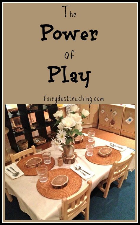 Loose Parts Dramatic Play, Thanksgiving Provocations, Dramatic Play Centers Preschool, Calming Classroom, Fairy Dust Teaching, Garden School, Reggio Emilia Classroom, Early Childhood Literacy, Reggio Inspired Classrooms