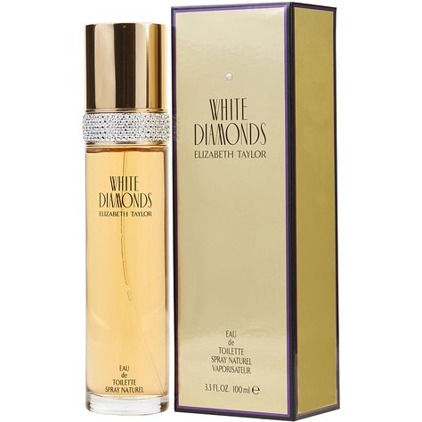 White Diamonds Eau de Toilette | FragranceNet.com® White Diamond Perfume, Elizabeth Taylor Perfume, White Diamonds Perfume, Diamond Perfume, Taylor White, Elizabeth Taylor, Womens Fragrances, Perfume Spray, Floral Fragrance