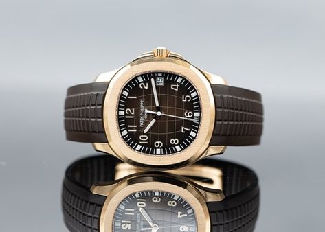 The ultimate in luxury sports watches. A 2021 Patek Philippe Aquanaut finished in 18K rose gold. Camden London, Gold Tag, Patek Philippe Aquanaut, Rose Gold Case, London United Kingdom, Patek Philippe, Sport Watches, Watch Collection, 18k Rose Gold