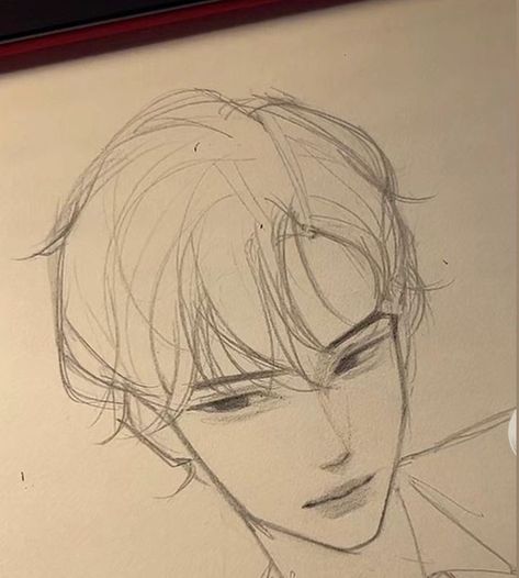 Guy Drawing Side Profile, Drawing For Starters, Drawing Styles Sketches, How To Draw Man Eyes, Men Drawing Sketches, How To Draw Boys, Boy Eyes Drawing, Boy Drawing Sketches, Boy Face Drawing