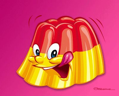 Cartoon Jelly by Thodoris Tibilis, via Behance Jello Character Design, Jelly Character, Jelly Cartoon, Peanut Butter And Jelly Drawing Cute, Peanut Butter And Jelly Clipart, Small Pizza, Candy Stickers, Kids Learning Activities, Jelly