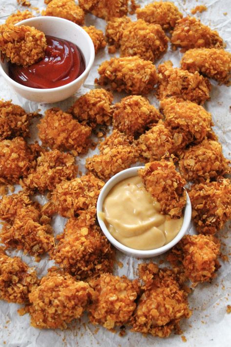 Barbecue Chip Chicken, Barbecue Chicken Nuggets, Boneless Chicken Nuggets, Bbq Chip Chicken, Nugget Recipes, Chip Chicken, Barbecue Chips, Chicken Chips, Bbq Chips