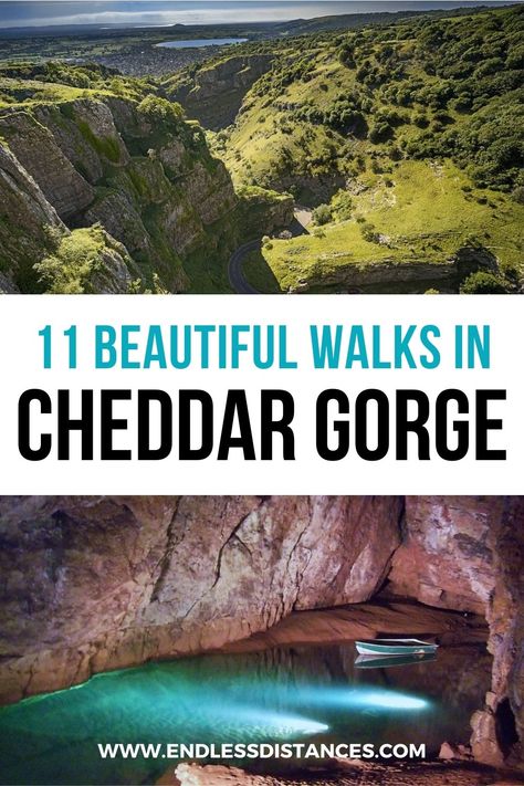 Dan and I recently took a road trip through Somerset, where we stationed ourselves in Cheddar Gorge for a few days, and tried all the Cheddar Gorge walks we could. We had a lovely few days traipsing about the heath and catching views across the gorge itself. Here are some of my favorite Cheddar Gorge walks! Cheddar Gorge Hikes | Cheddar Gorge Walks | Cheddar Gorge Day Hikes | Cheddar Gorge Things to do | Cheddar Gorge nature walks | Cheddar Gorge best walks Gorge Best, Cheddar Gorge, Uk Trip, Adventure Family, Somerset England, The Gorge, Unique Travel, Family Trips, Things To Do In London