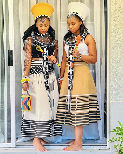 Best Xhosa Traditional Attire For Women (2022) | Eucarl Wears African Traditional Dresses Xhosa, Xhosa Traditional Attire Women, Xhosa Traditional Wear Woman, Xhosa Traditional Wear, Traditional Decorating Ideas, Modern Xhosa Attire, Makoti Attire, Zulu Attire, Xhosa Outfits