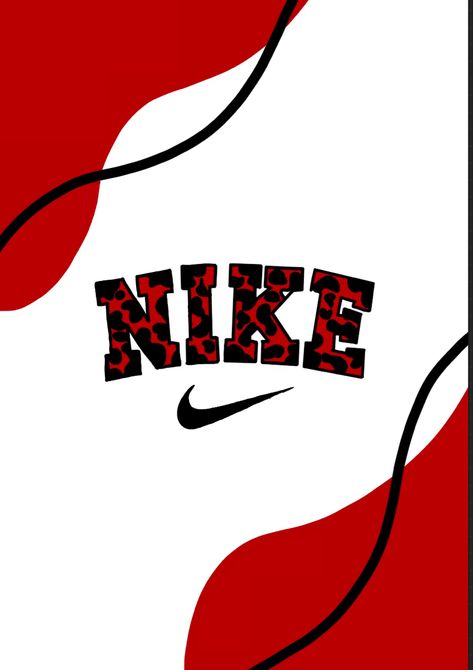 Red Nike Wallpaper, Nike Cartoon, Red And White Wallpaper, Nike Logos, Red Wallpapers, Iphone Wallpaper Earth, Friend Wallpaper, Nike Wallpapers, Nike Signs