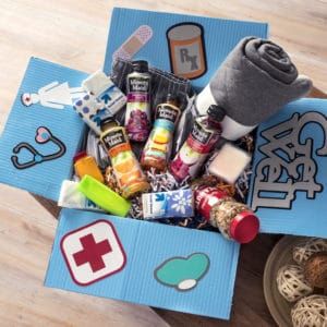 Care Package For Sick Friend, Sick Care Package, Care Packages For Sick Friends, Hospital Care Package, Get Well Care Package, Surgery Care Package, Diy Care Package, Get Well Baskets, Get Well Gift Baskets