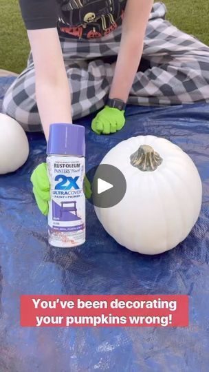 2M views · 6.4K reactions | You’ve been decorating pumpkins wrong #reels #hack #craft #Halloween #holiday #amazing #DIY | Jennie and Nick's Brainteasers | Jennie and Nick's Brainteasers · Original audio Decorate Thanksgiving, Hug Monster, Sheri Wilson, Decorating Pumpkins, Autumn Diy, Craft Halloween, Halloween Food Treats, Farmhouse Halloween, Fun Pumpkins