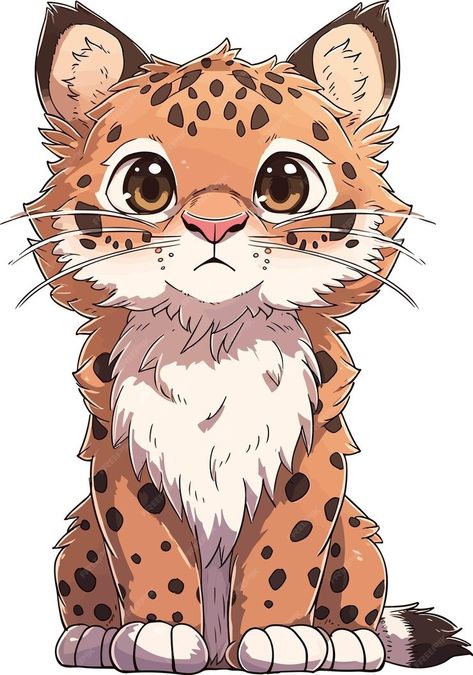 Premium Vector | Bobcat illustration cute bobcat illustration on white background Bobcat Illustration, Bobcat Drawing, Bobcat Art, Baby Bobcat, Cat Face Drawing, School Designs, Goalie Mask, Illustration Cute, Hockey Goalie