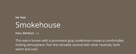 Smokehouse Sherwin Williams Exterior, Sw Smokehouse Exterior, Sw Smokehouse, Smokehouse Sherwin Williams, Sherwin Williams Smokehouse, Sherwin Williams Paint, Repose Gray, Neutral Paint Color, Neutral Paint Colors