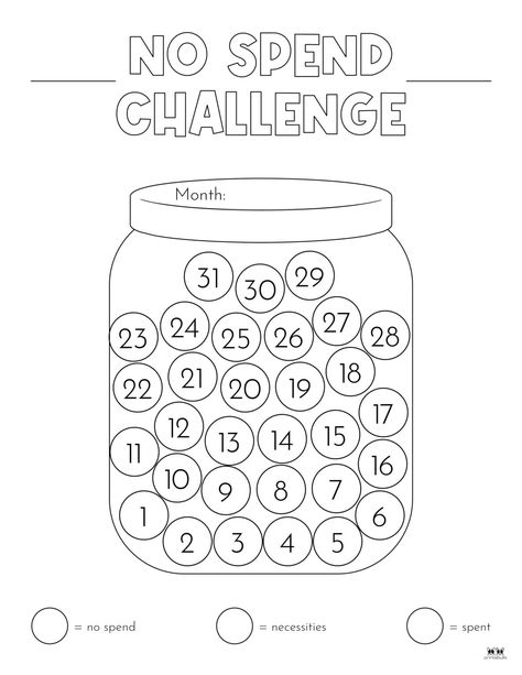 Choose from 20 no spend challenge printables covering various durations to help control your spending and start saving today. Print from home. 100% FREE! Saving Money Motivation, Budget Planner Ideas, Travel Budget Planner, Free Budget Printables, Budget Challenge, No Spend, Money Planner, Money Saving Methods, No Spend Challenge