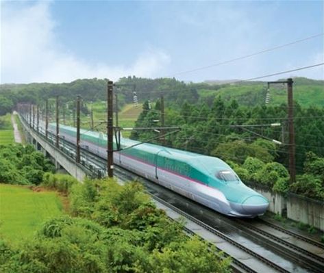 JR East to speed up Tohoku Shinkansen | News | Railway Gazette International Mokpo, Noise Barrier, Japan Railway, Portal Design, Hakodate, Armchair Travel, Northeast Region, Yamagata, Long Nose