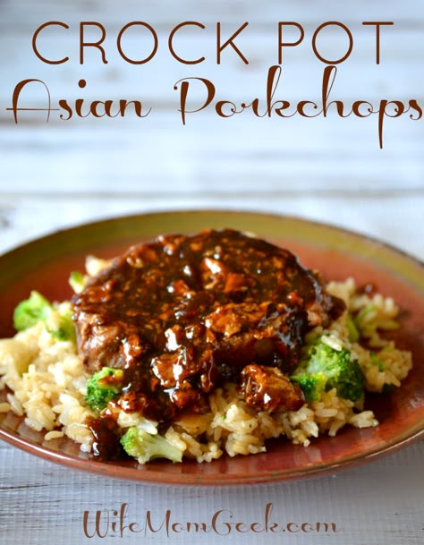 Looking for low carb recipes with  lots of flavor? Try these Crock Pot Asian Porkchops. They're tender and flavorful, and they're sure to be a hit with everyone in the family! Crock Pot Asian, Asian Pork Chops, Low Carb Crock Pot, Low Carb Crockpot, Low Carb Crock Pot Recipes, Low Carb Pork, Keto Crockpot, Asian Pork, Crockpot Pork