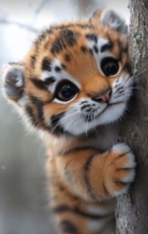 Cute Animals Tiger, Cutest Animals Ever, Cute Animals Real, Cute Small Animals Wallpaper, Cute Baby Animals Pictures, Maggie Animal, Baby Animals Adorable, Cool Pictures Of Animals, Cute Animal Wallpapers