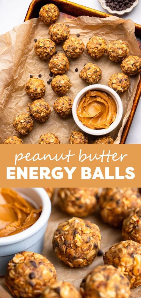 Peanut Butter Energy Balls Nora Cooks Vegan, Energy Protein Balls, Homemade Energy Bites, Peanut Butter Balls Easy, Vegan Energy Balls, Food Ideas To Make, Nora Cooks, Peanut Butter Energy Balls, Peanut Butter Energy Bites