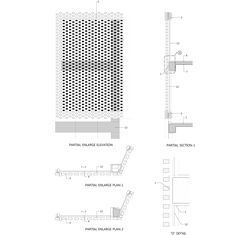 Detail Arsitektur, 포트폴리오 레이아웃, Brick Cladding, Architecture Drawing Plan, Brick Detail, Concrete Facade, Concrete Finish, Geometric Architecture, Plant Box