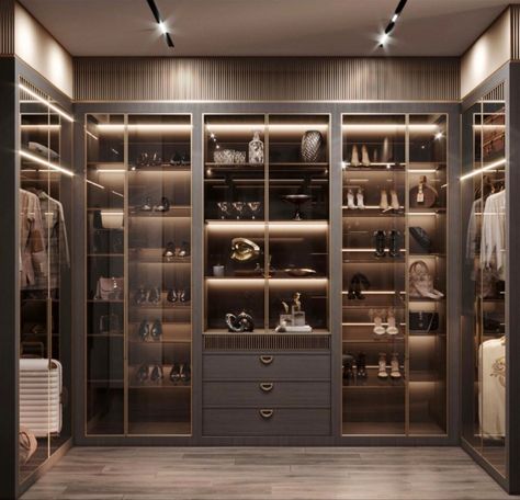 Wardrobe Shutter Design, Stylish Room Decor, Modern Home Offices, Shoe Room, Walking Closet, Dream Closet Design, Wardrobe Door Designs, Dressing Table Design, Luxury Closets Design