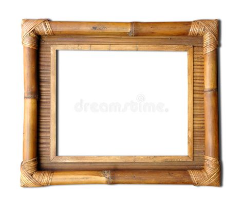 Form Inspiration, Bamboo Frames, Material Ideas, Frame Interior, Bamboo Decor, Group 1, Bamboo Frame, Frame Wood, Wooden Picture Frames