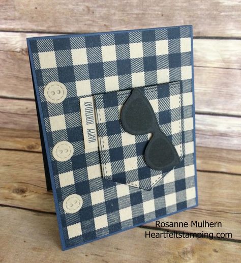 Birthday Sentiments, Masculine Birthday Cards, Birthday Cards For Men, Pocket Cards, Birthday Cards Diy, Male Cards, Masculine Cards, Handmade Birthday Cards, Fathers Day Cards